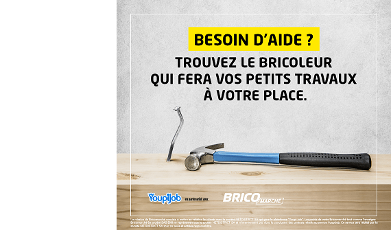 Innovation - Partenariat Bricomarché Youpijob