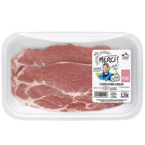 Cotes de porc Merci !