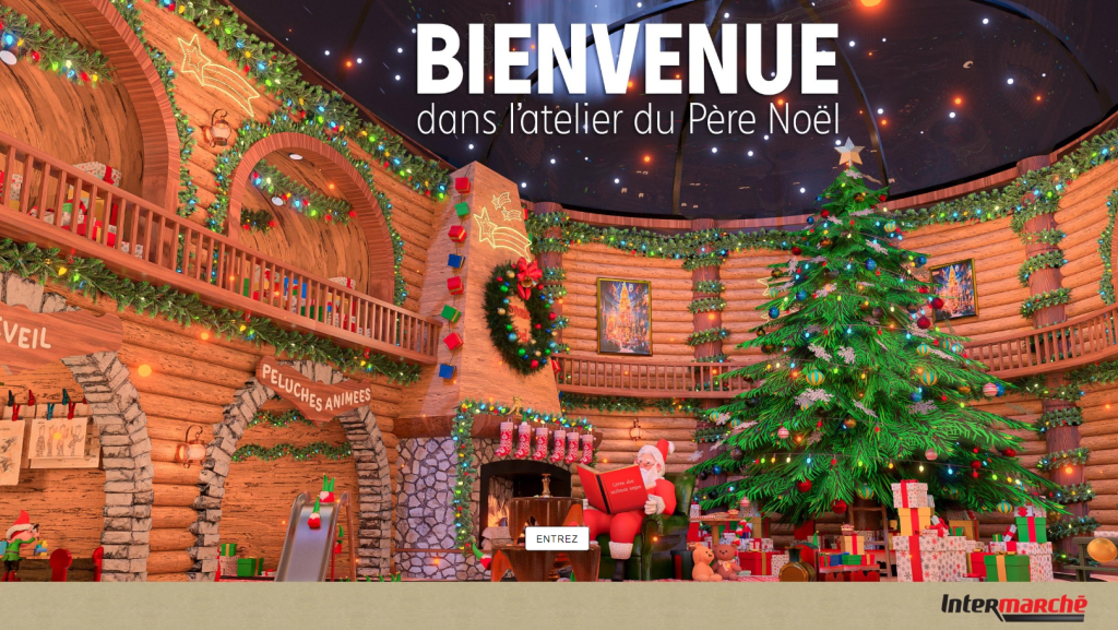 image de l'application immersive l'atelier du Père Noël