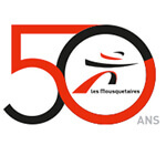 Logo les Mousquetaires - 50 ans