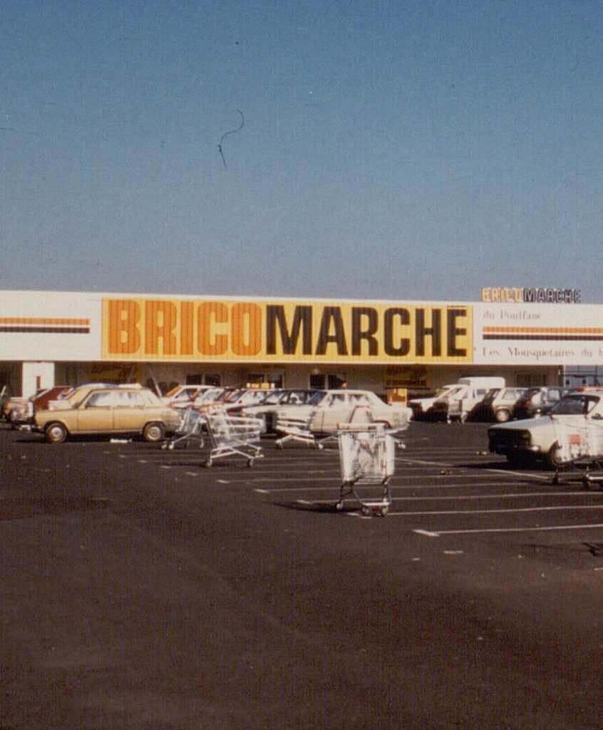 1979 Magasin Bricomarche photo couleur
