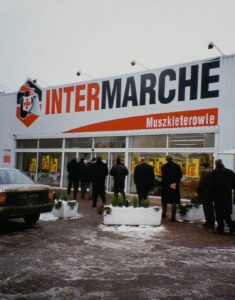 1997 Devanture dun Intermarche en Pologne