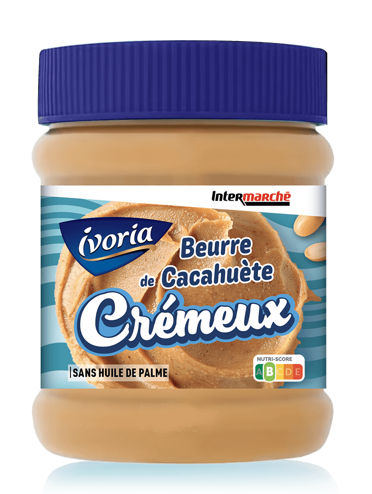 pot de beurre de cacahuète crémeux Intermarché